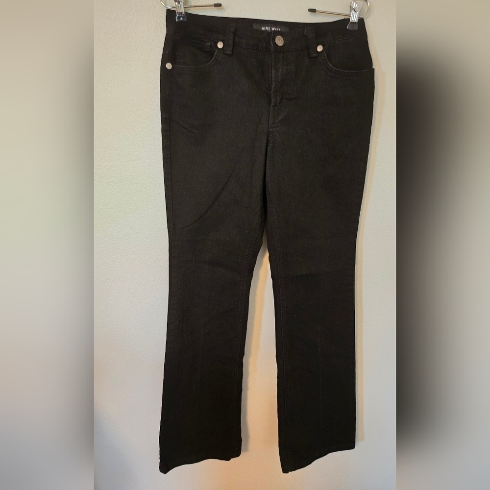Nine West Black Bootcut Jeans Size 28/6